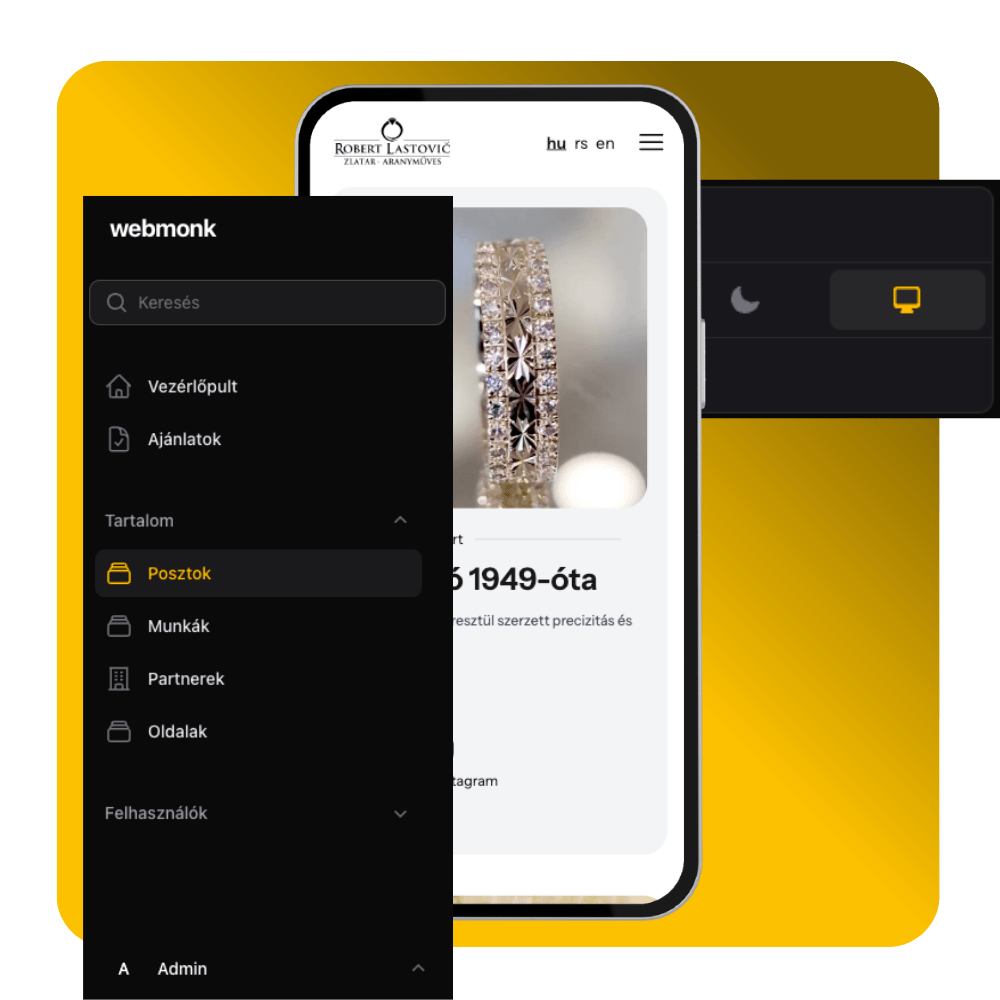 Egyedi webshopok