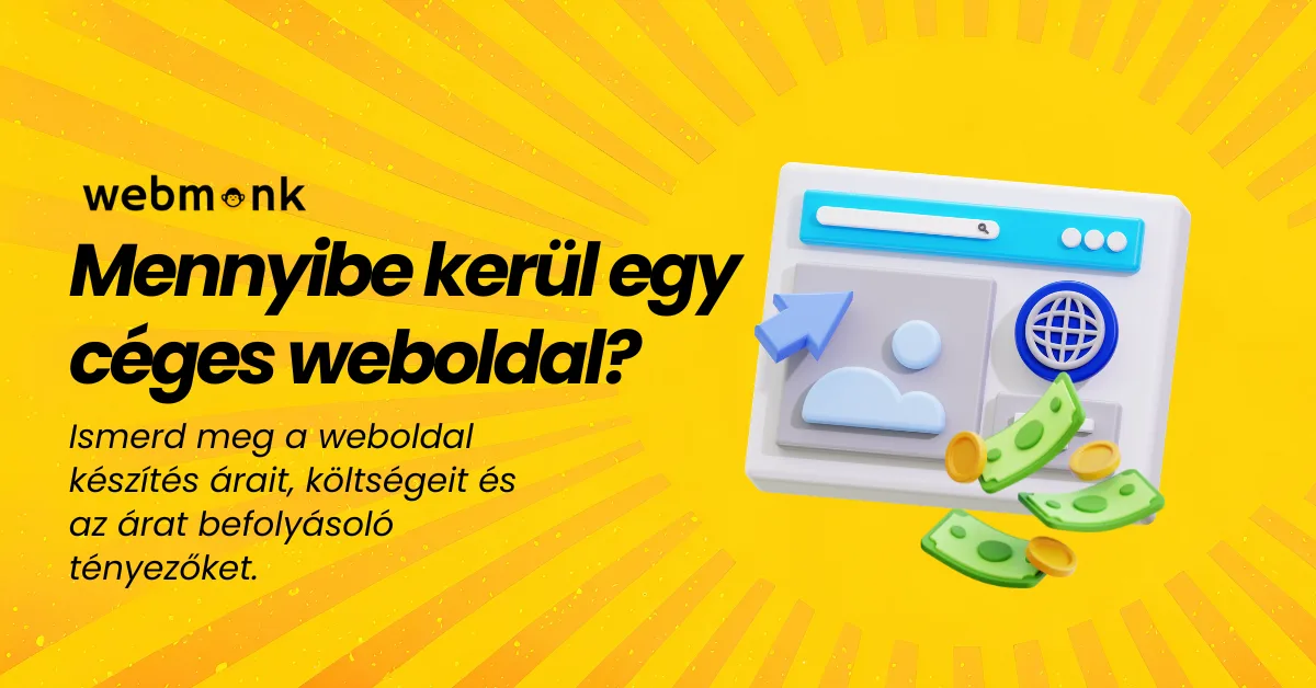 Mennyibe kerül egy céges weboldal készítése 2026-ban?